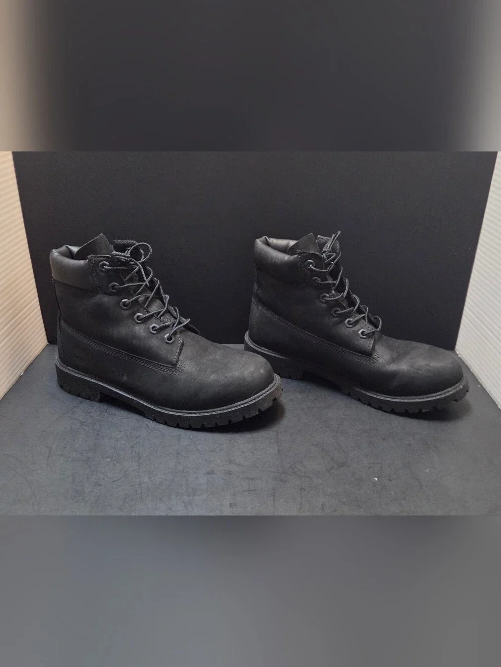 Timberland Mens 7 Black Nubuck Primalot 200g Insulated 6